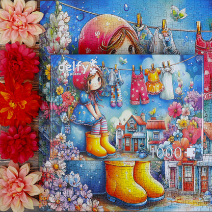 Puzzle - SUNLIT LAUNDRY JOY