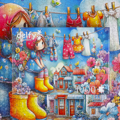 Puzzle - SUNLIT LAUNDRY JOY