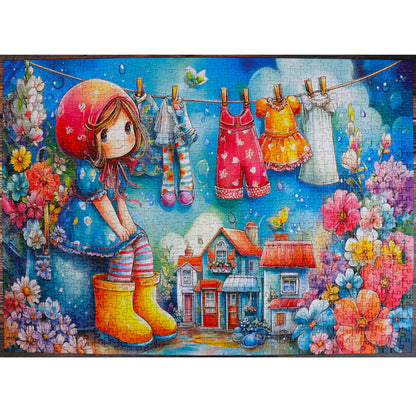 Puzzle - SUNLIT LAUNDRY JOY