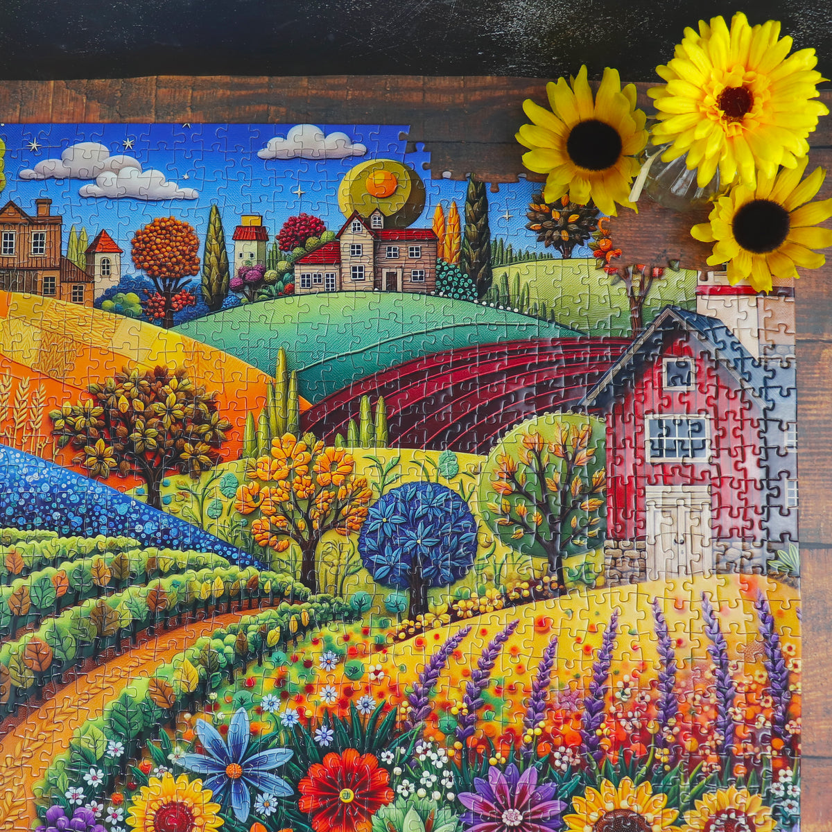 Casse-Tête SUNNY HARVEST HILLS