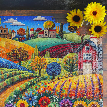 Casse-Tête SUNNY HARVEST HILLS