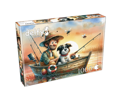 Casse-Tête - SUNSET FISHING FRIENDS