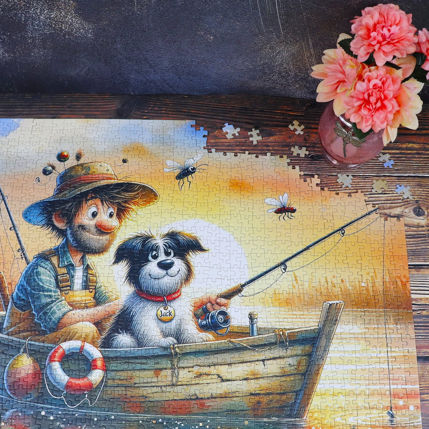 Casse-Tête - SUNSET FISHING FRIENDS