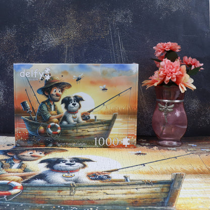 Casse-Tête - SUNSET FISHING FRIENDS