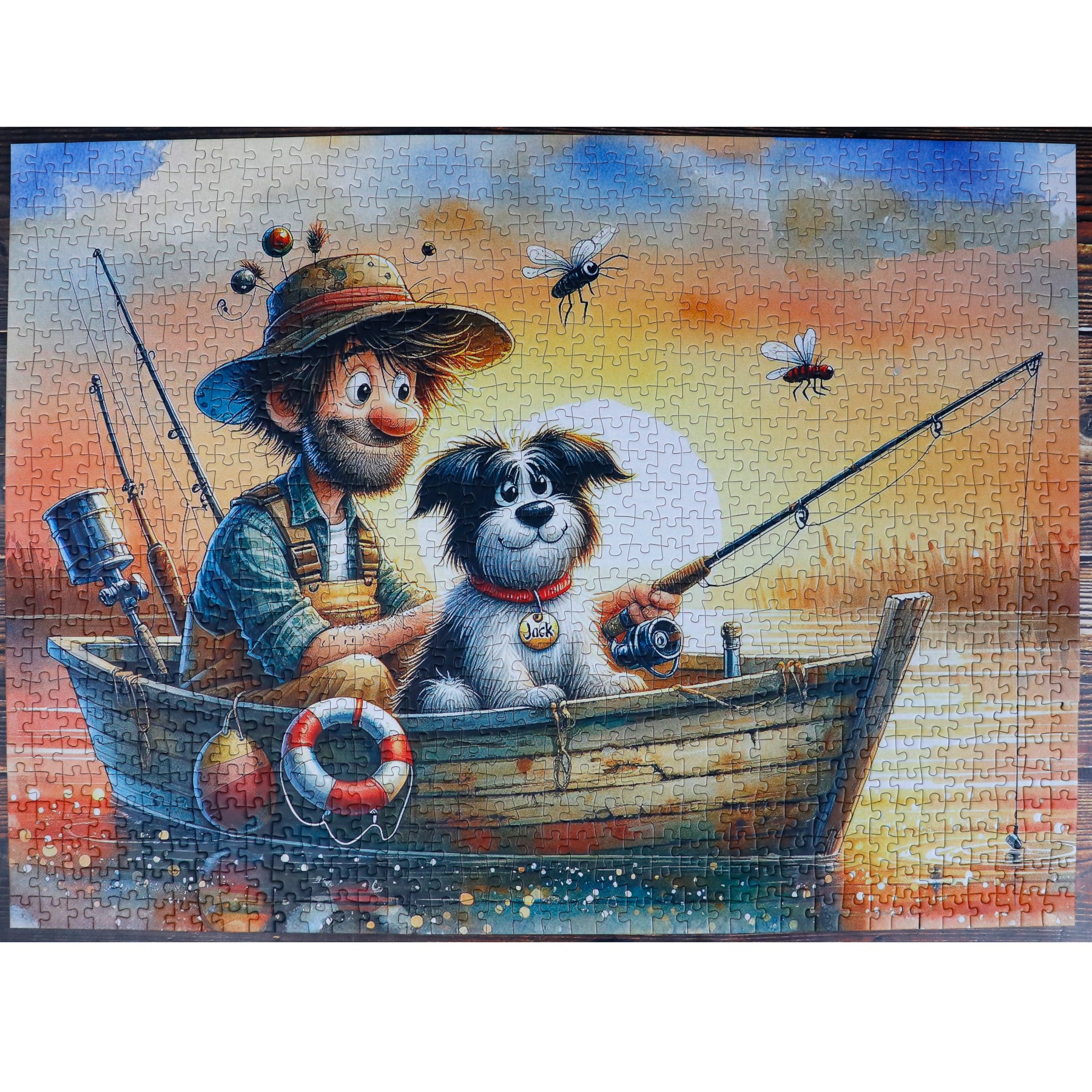 Casse-Tête - SUNSET FISHING FRIENDS