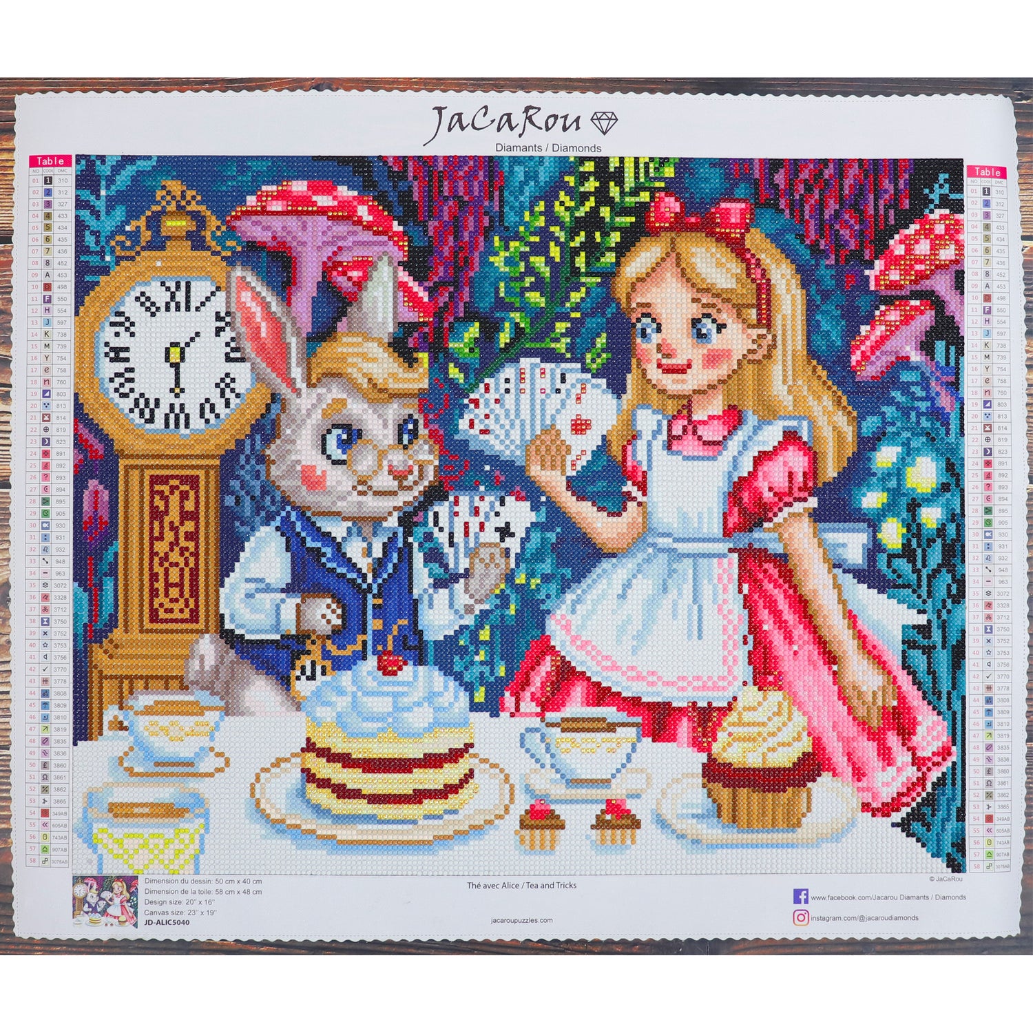 Broderie de diamant RONDS - THÉ AVEC ALICE