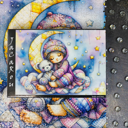 Puzzle -  TEDDY AND STARS