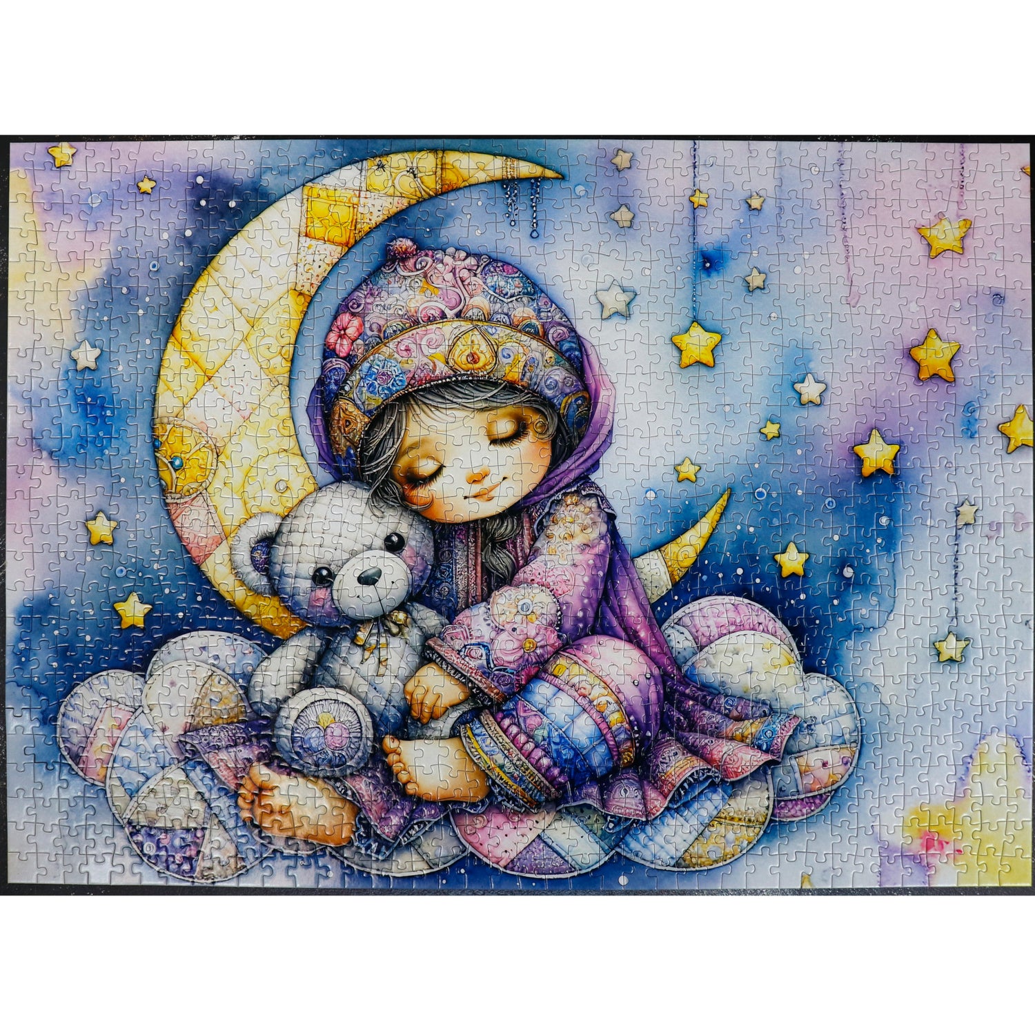 Puzzle -  TEDDY AND STARS