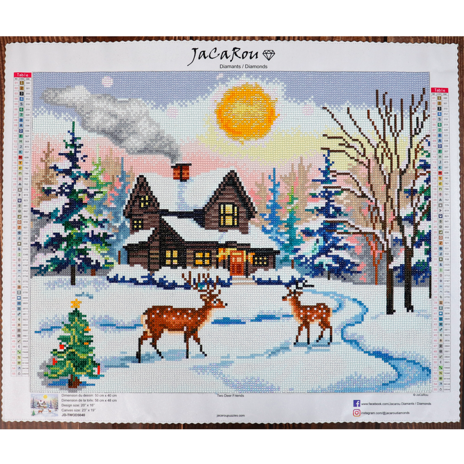 Diamond Painting - TWO DEER FRIENDS