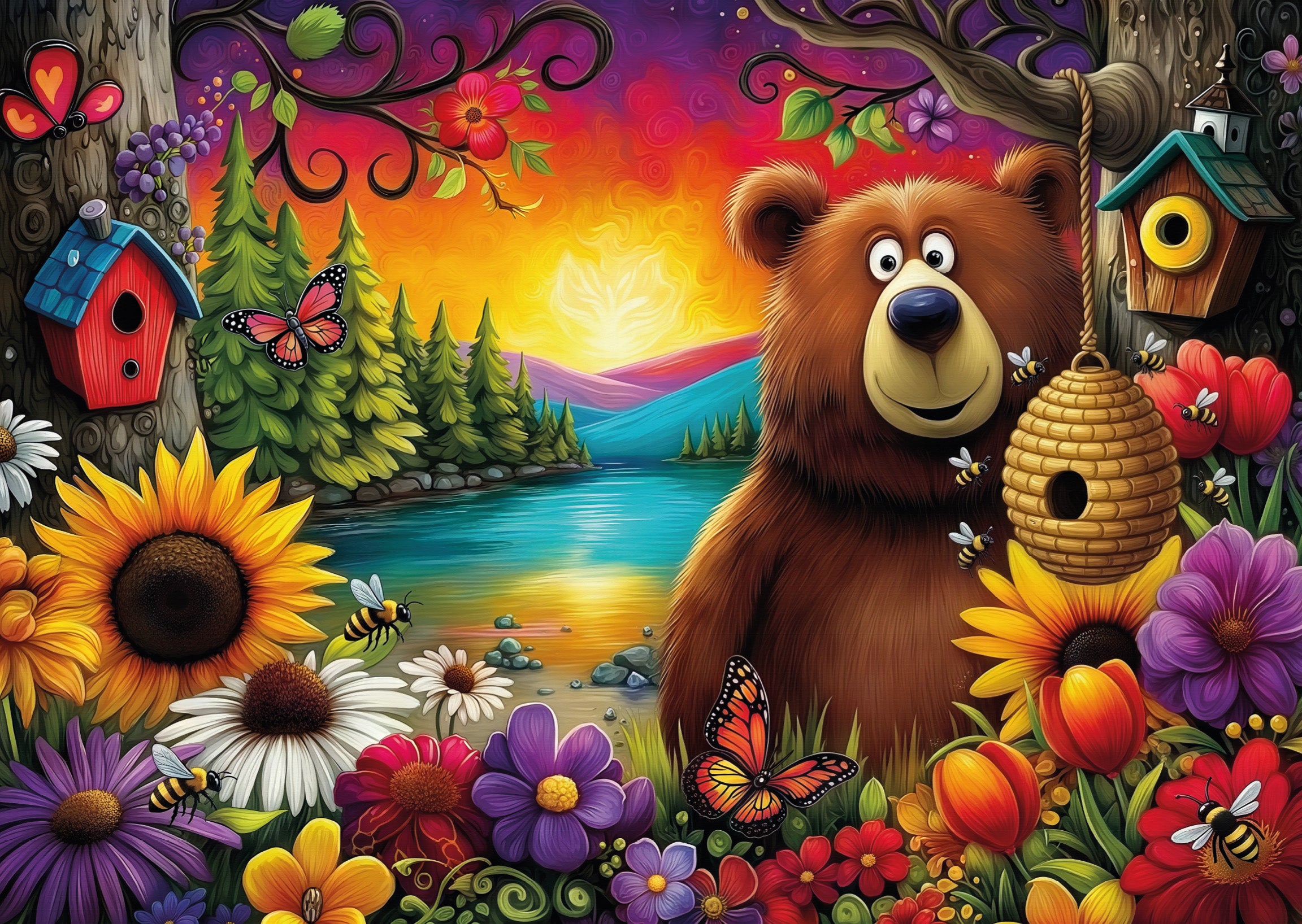 Casse-Tête THE BEAR &amp; THE BEES