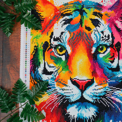 Diamond Painting - TIGER FACE