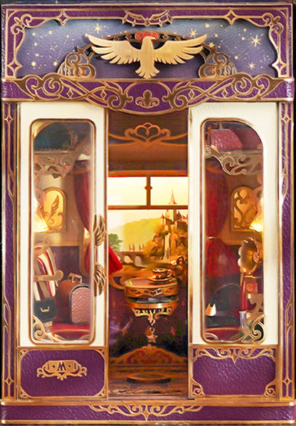 MINI-décor de bibliothèque- Cabine de train - MAGICAL JOURNEY