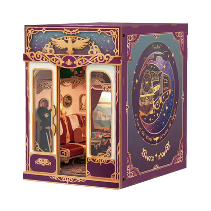 MINI-décor de bibliothèque- Cabine de train - MAGICAL JOURNEY