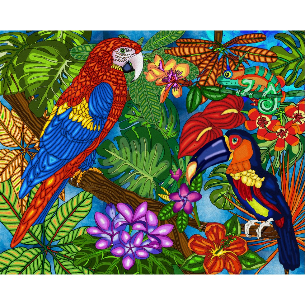 Diamond Painting - TROPICAL