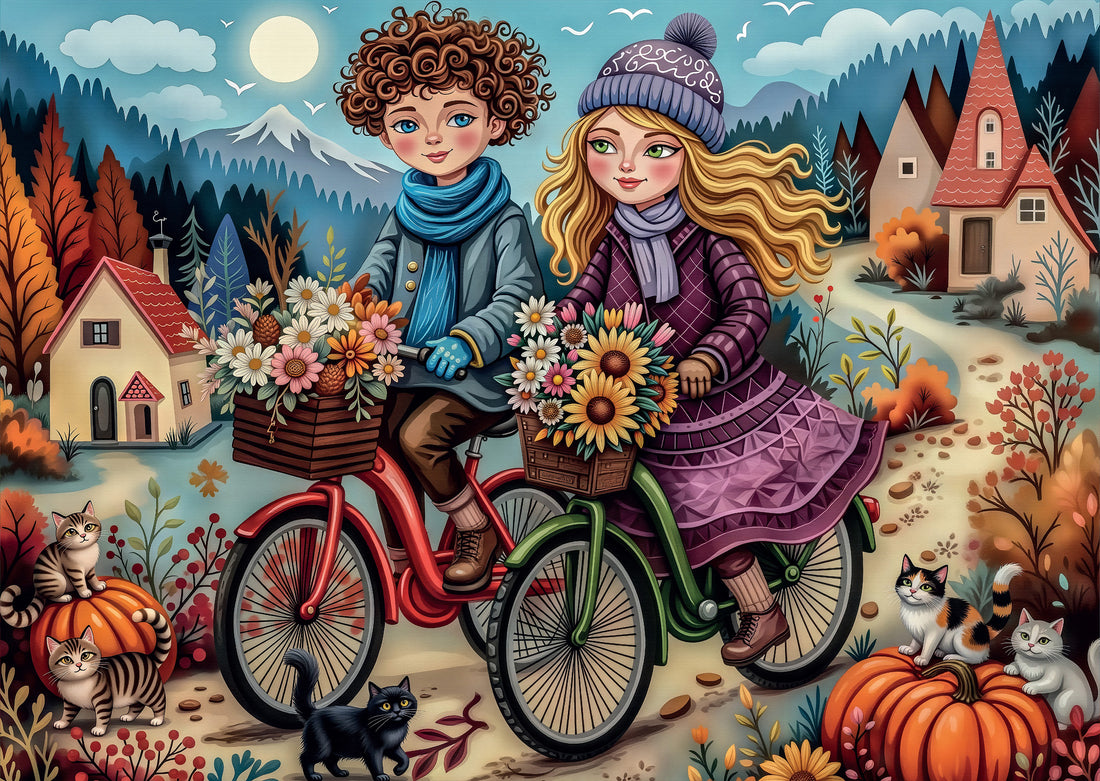 Puzzle - TWO BIKES TOGETHER