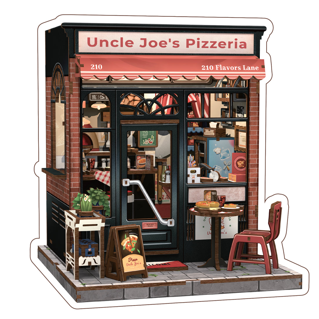 MINI-décor de bibliothèque - UNCLE JOE&