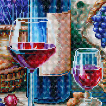 Broderie de diamants RONDS - RUSTIC VINEYARD FEAST