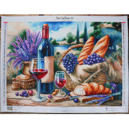 Broderie de diamants RONDS - RUSTIC VINEYARD FEAST
