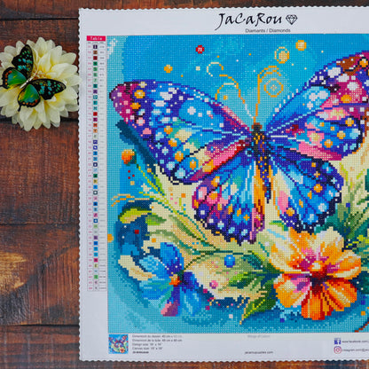 Broderie de diamant RONDS - WINGS OF COLORS