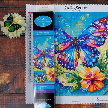 Broderie de diamant RONDS - WINGS OF COLORS