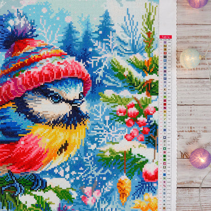 Diamond Painting - WINTER BIRD