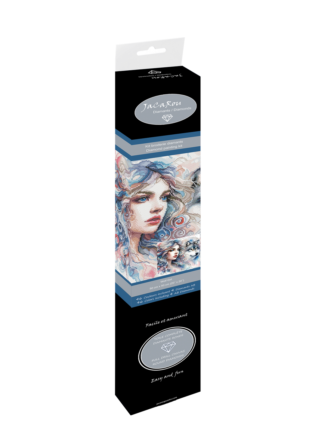 Diamond Painting - WOLF GIRL