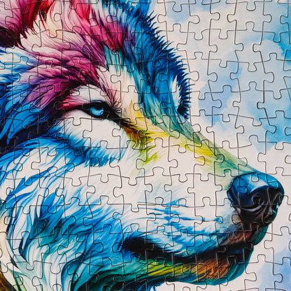 Puzzle - WOLF OF MANY HUES
