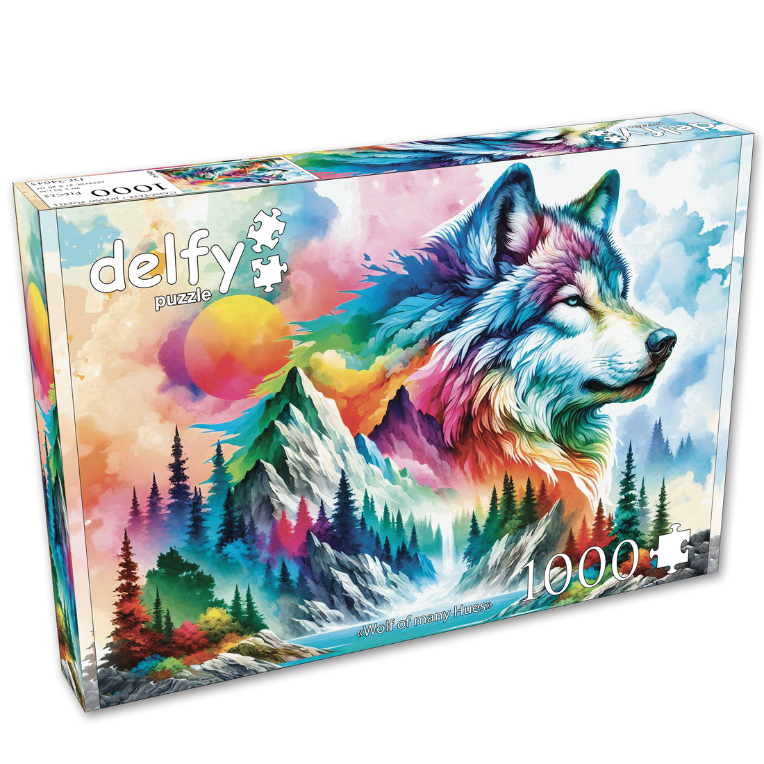 Puzzle - WOLF OF MANY HUES