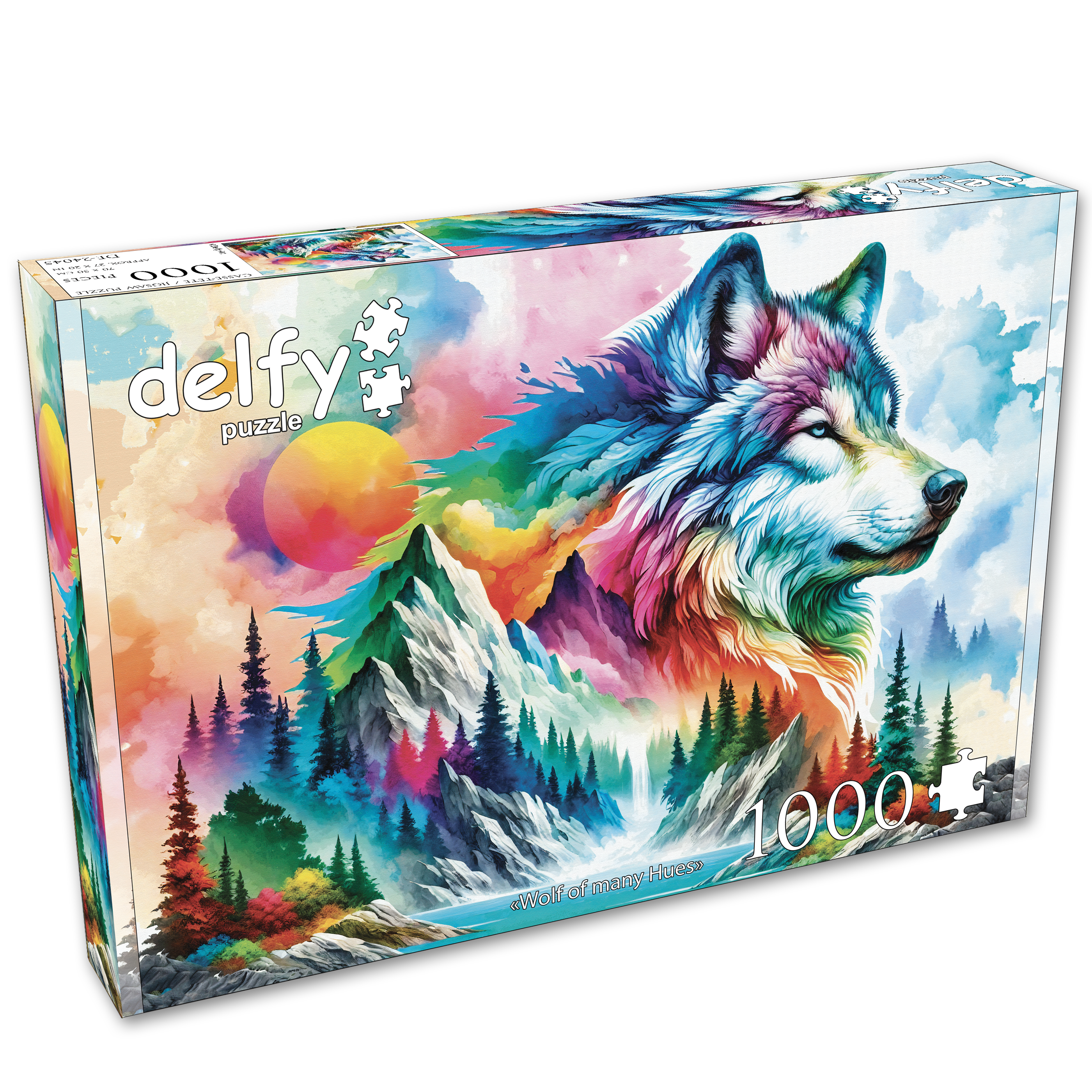 Puzzle - WOLF OF MANY HUES