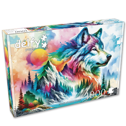 Puzzle - WOLF OF MANY HUES