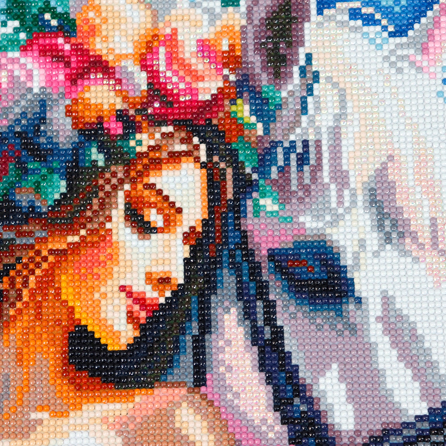 Broderie de diamants RONDS - WOMAN AND HORSE