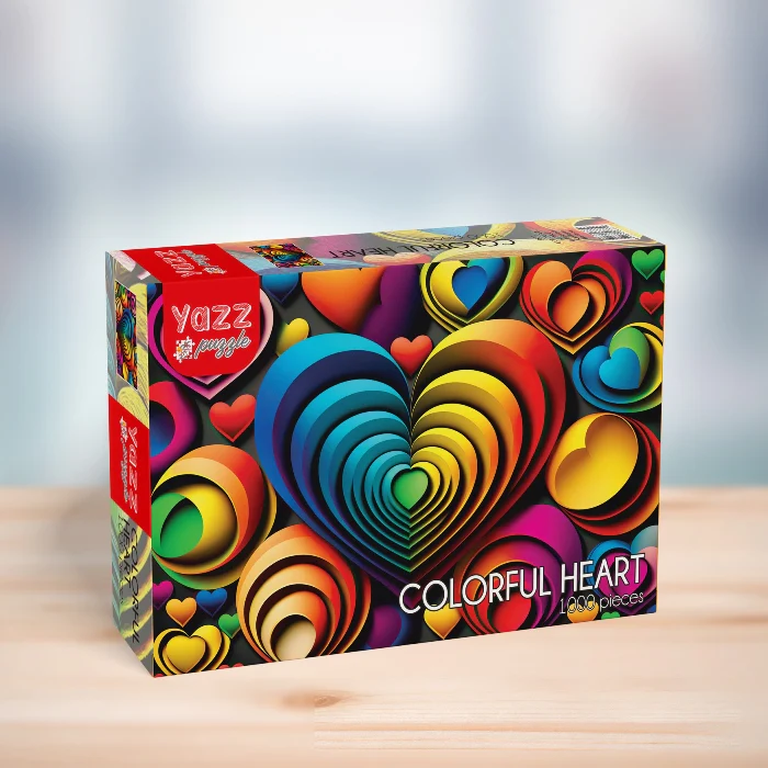 Puzzle - COLORFUL HEART