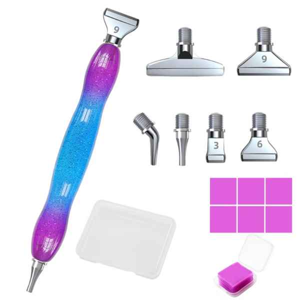 Diamond painting Pen Kit - VIOLET, BLUE