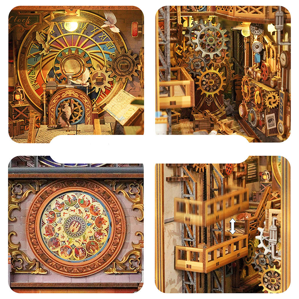 MINI-décor de bibliothèque - TOUR DE L&