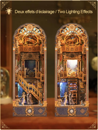 MINI-décor de bibliothèque - MUSÉE SPATIOTEMPOREL