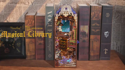 MINI-décor de bibliothèque - BIBLIOTHÈQUE MAGIQUE