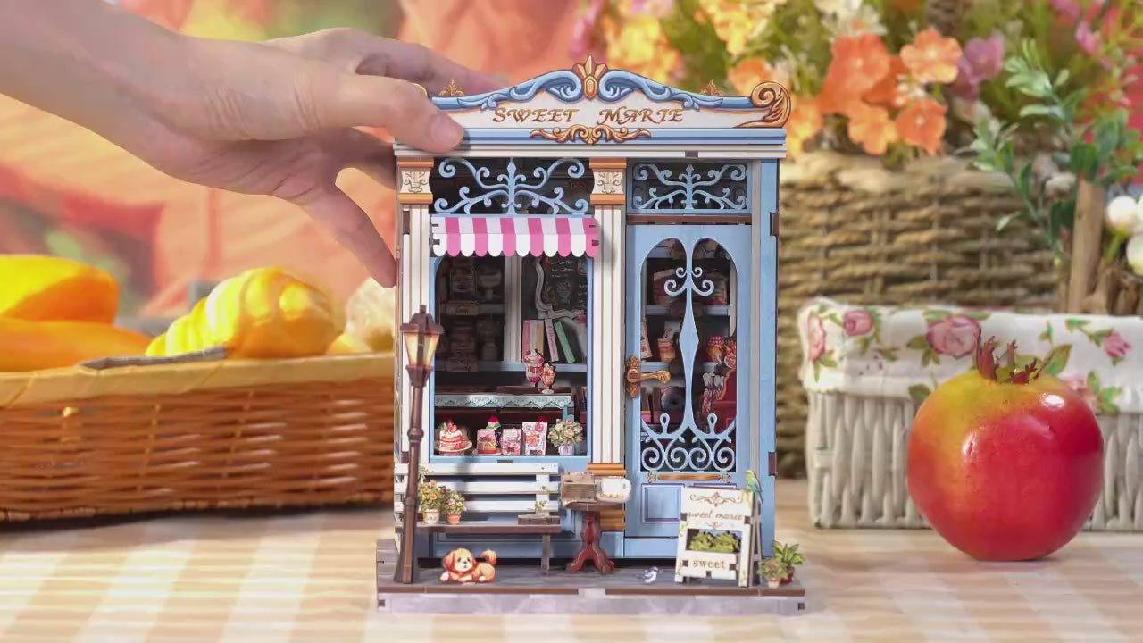 MINI-décor de bibliothèque - SWEET MARIE