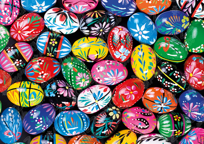 Puzzle - PAINTED EASTER EGGS