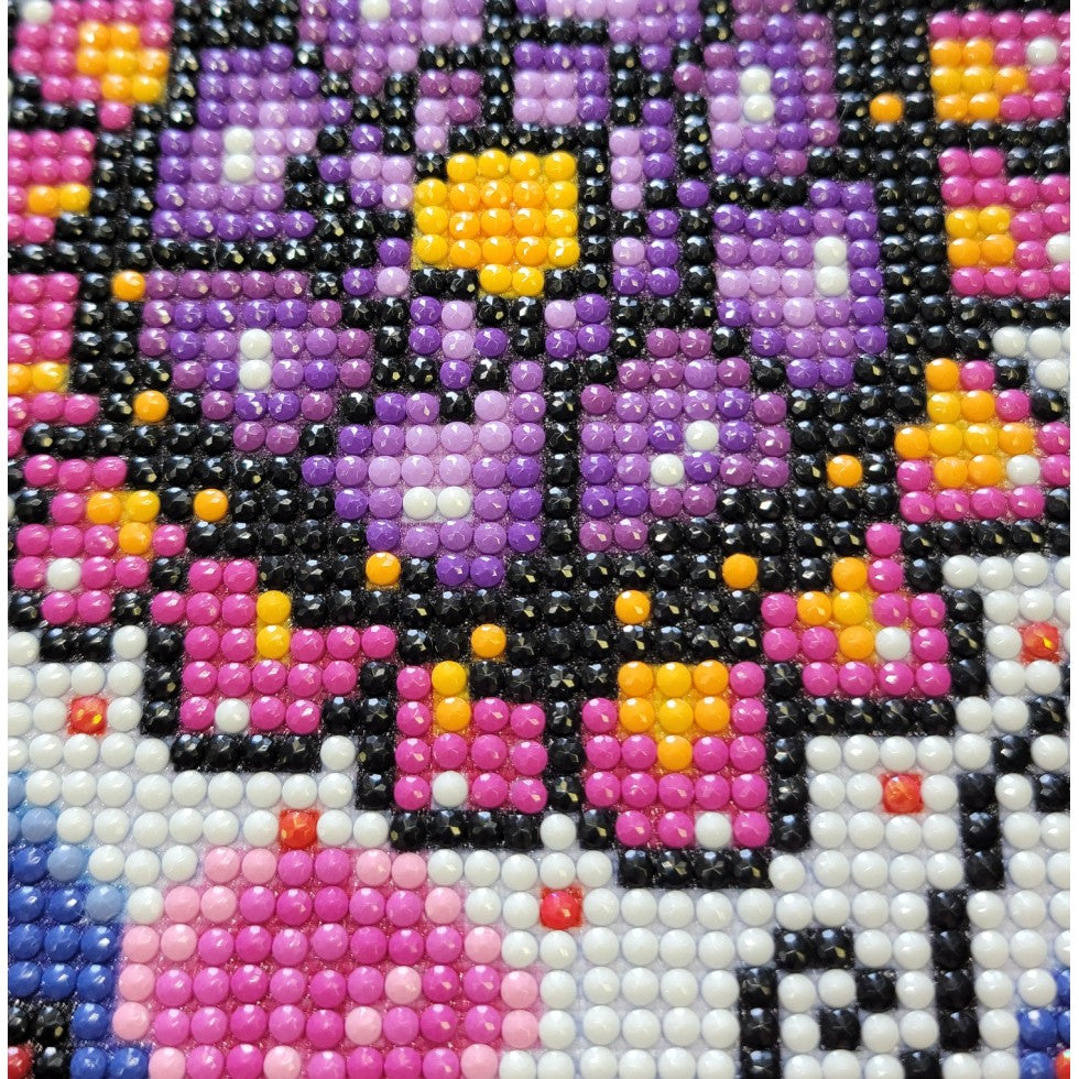 Diamond Painting - FLOWER SKULL