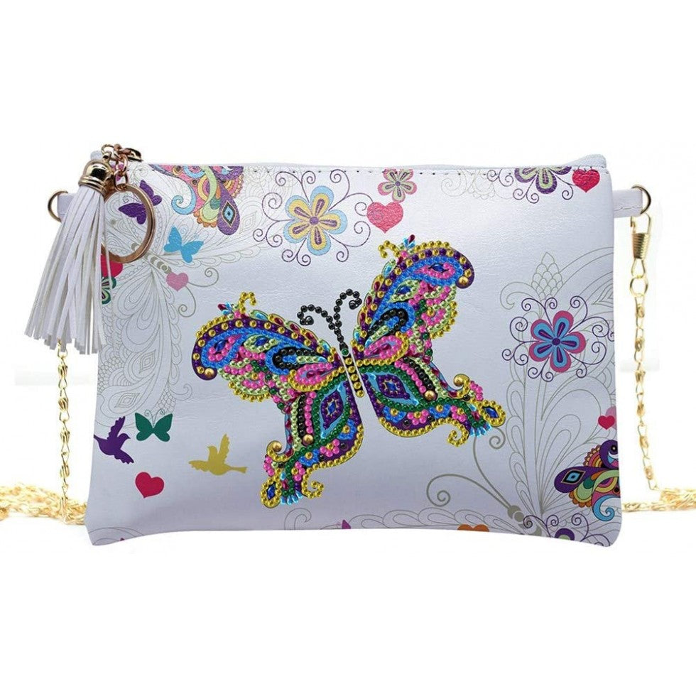Shoulder Bag Embroidery Kit - BUTTERFLY