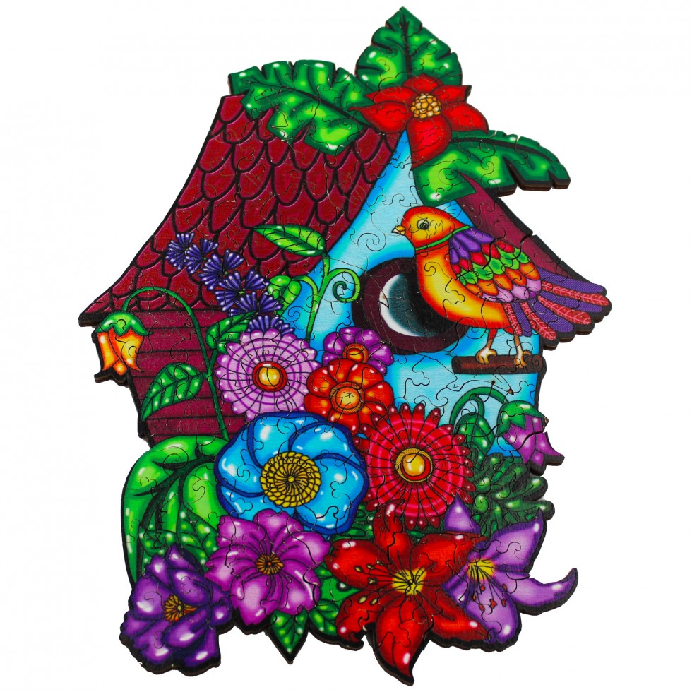 Wooden puzzle - BIRDIE