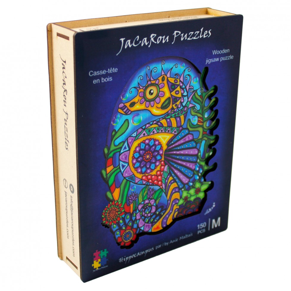 Wooden puzzle - HIPPOCAMPUS