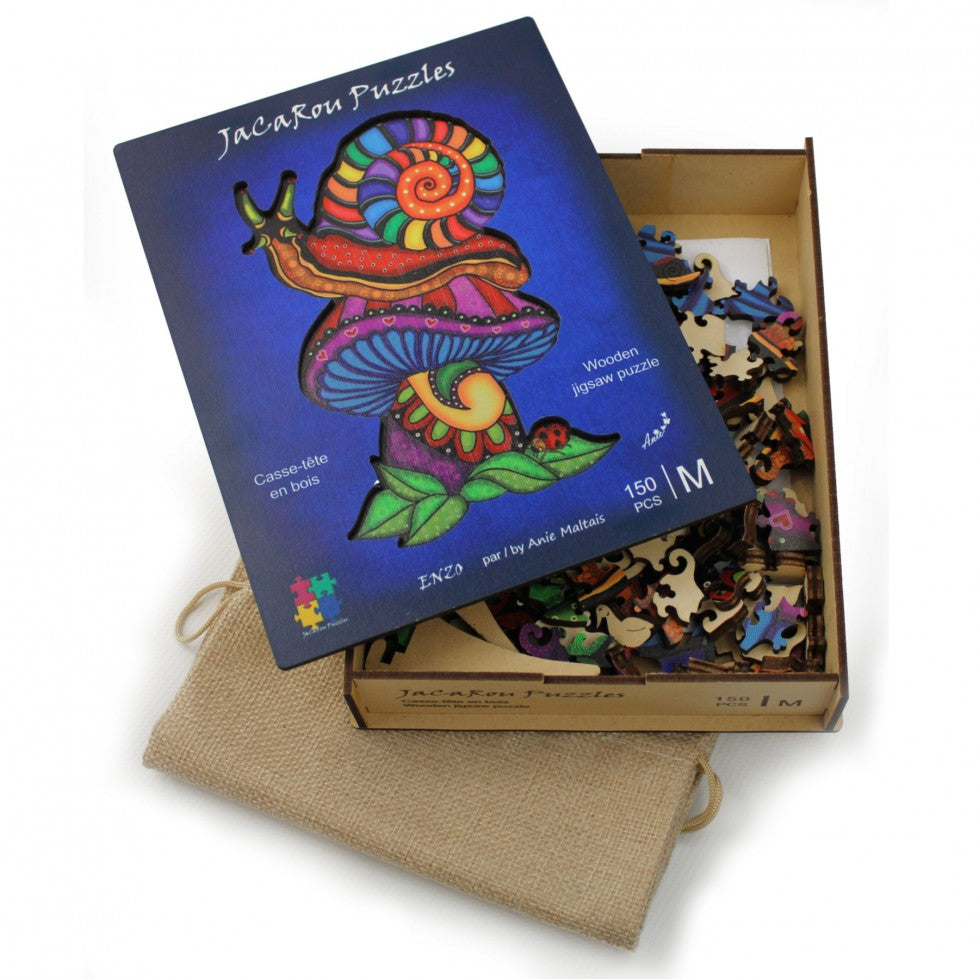 Wooden puzzle - ENZO