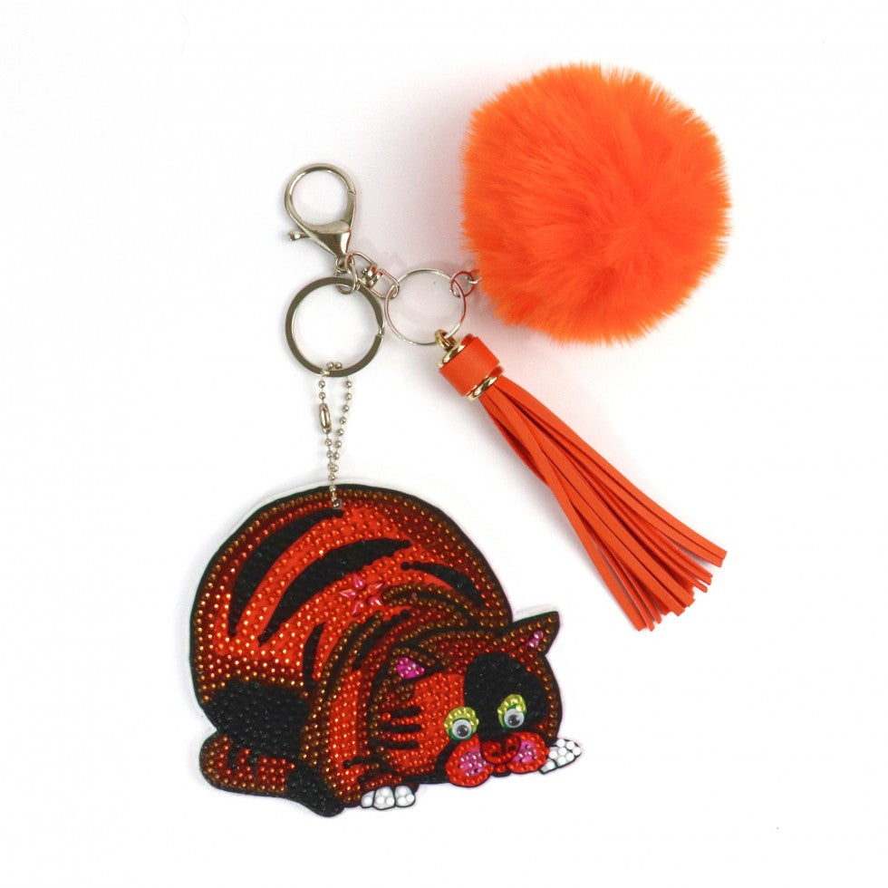 DIY Key bag charms - CATS