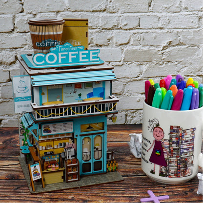 Mini-Corbeille de bureau en bois - AU PETIT CAFÉ