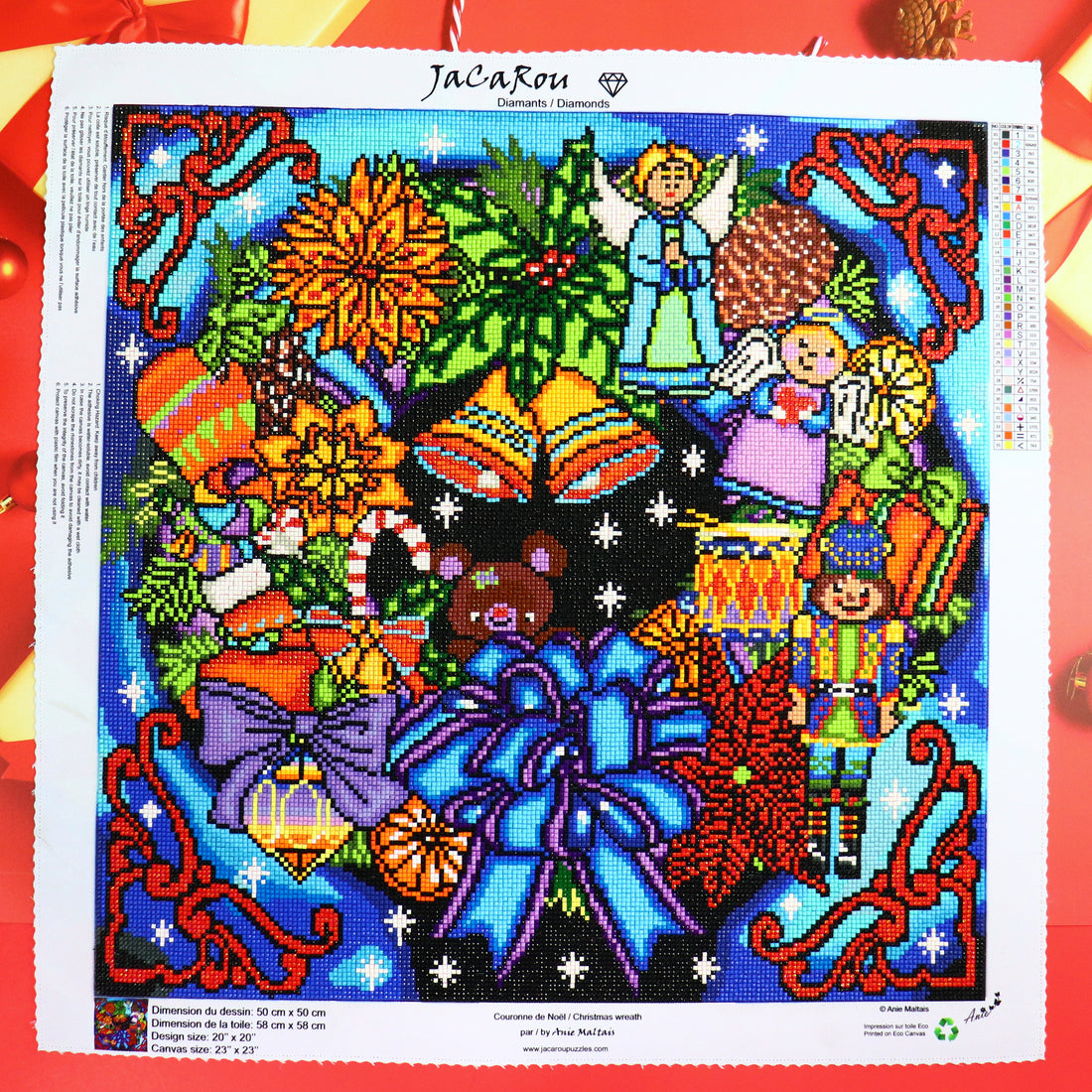 Diamond Painting - CHRISTMAS WREATH