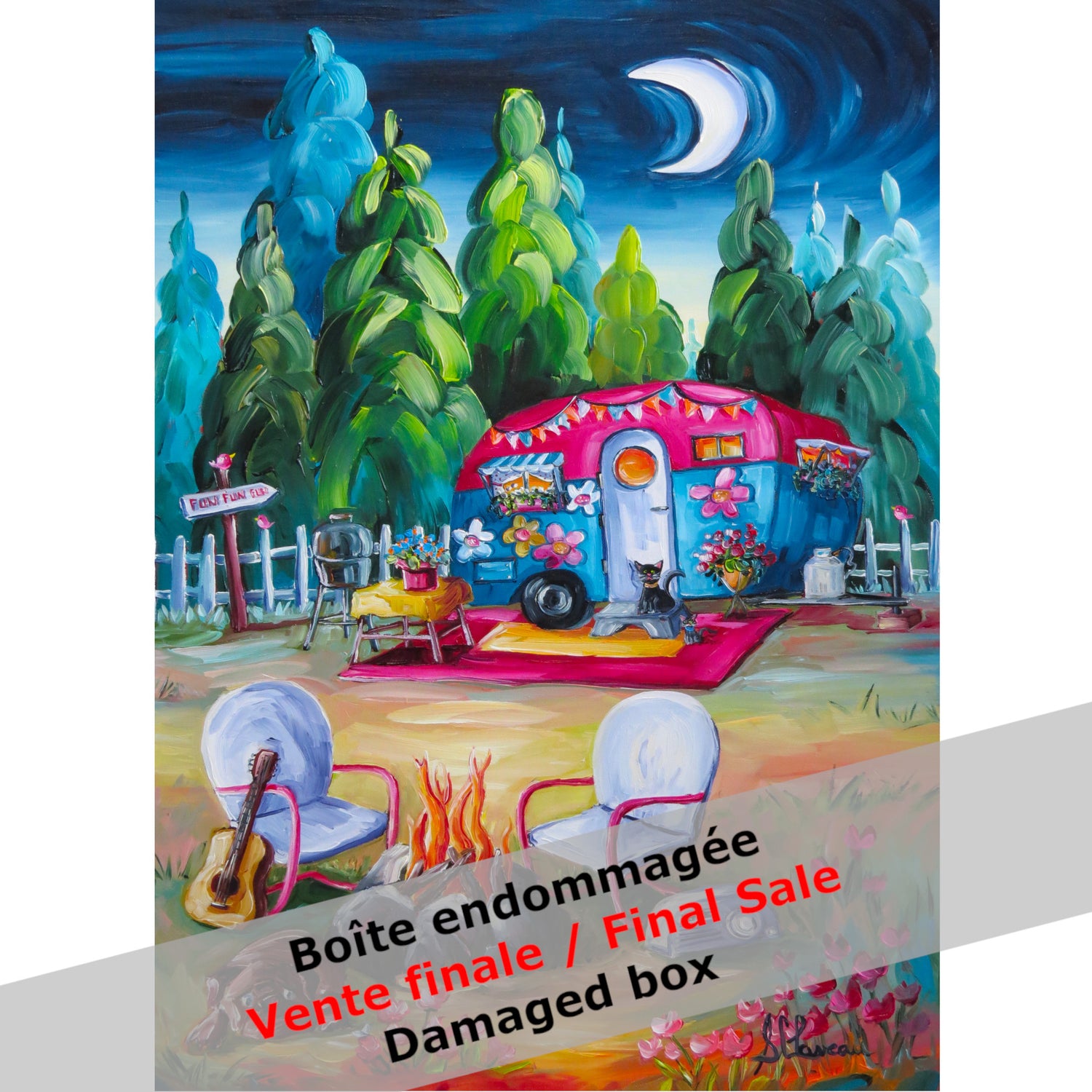 -30% BOÎTE ENDOMMAGÉE Casse-Tête 1000 morceaux FUN, FUN, FUN par SUZANNE CLAVEAU