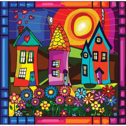 Diamond Painting - HOUSES