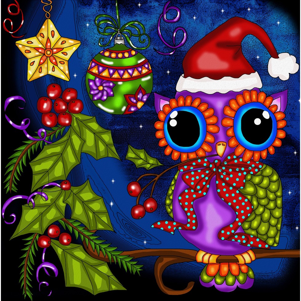 Diamond Painting - OWLY NIGHT