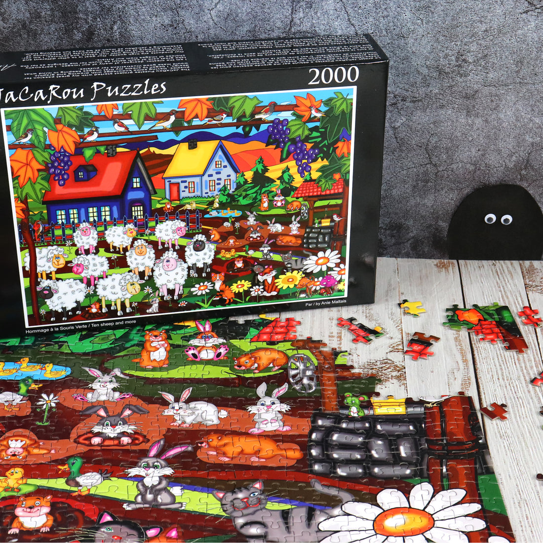 Puzzle - 10 SHEEP AND MORE